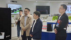 拱墅区区委常委张建明一行莅临1929cc威尼斯云农考察调研