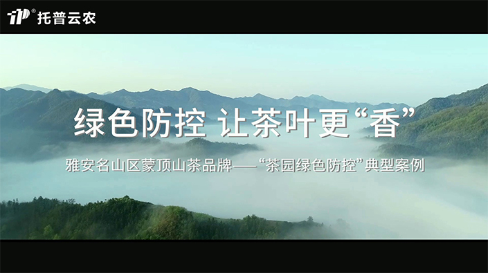 四川雅安名山区蒙顶山茶品牌——1929cc威尼斯云农“茶园绿色防控”典型案例